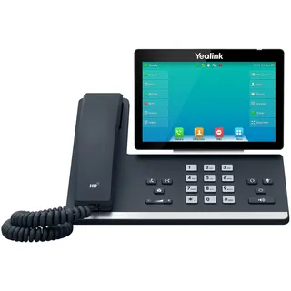 Yealink Telefon VoIP 16 Fortsetzung SIP SIP-T57W, Telefon, Grau, Schwarz