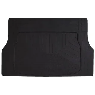 OMAC Kofferraummatte Kofferraumwanne Gummi Trimmbare für Hyundai i10 Gummi (1 St), für Hyundai i10 Hyundai i10, Einfache Installation,Antirutsch,Leicht zu reinigen,Leichtgewicht schwarz