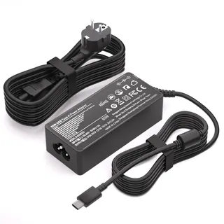 65W USB C Laptop Ladegerät für HP EliteBook 830 835 840 845 860 865 640 650 655 1040 1030 1020 ProBook 440 445 450 455 460 465 Serie G8 G9 G10 G11 Type C Schnelladenes Netzteil