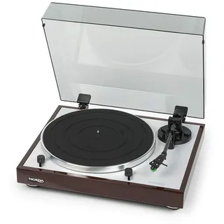Thorens TD 402 DD Plattenspieler Nussbaum Hochglanz