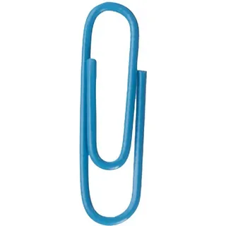 Alco Büroklammern, 26mm, 1000 Stück, blau
