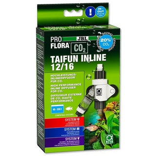 JBL GmbH & Co. KG CO2 Diffusor ProFlora CO2 Taifun Inline 12/16