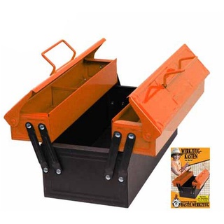 Corvus A600027 - Kids at work: Metall-Werkzeugkasten, orange