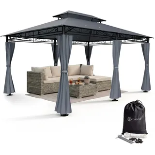 CASARIA Topas 3 x 4 m inkl. Seitenteile anthrazit