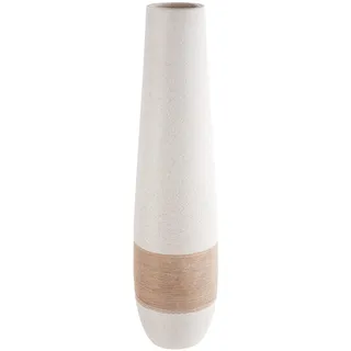 Gilde Bodenvase Olbia Creme 66 cm