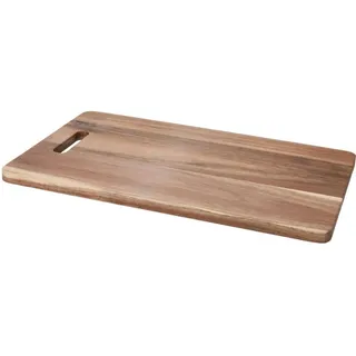 Excellent Houseware Schneidebrett Akazie 1 40 x 25 cm Braun
