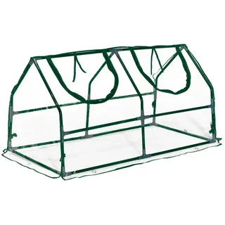 Parkside Frühbeet mit UV-beständiger PVC-Folie Gewächshaus 120×60×60 cm