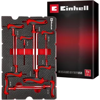 Einhell T-Griff Schraubendreher-Set 9-tlg. Einleger Pad 370526