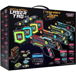 Squad Hero Battle Action Laser Tag 2.0 Das Original aus den USA Top Outdoor Gesc...