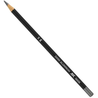AK Interactive Watercolor Pencil Dark Aluminium
