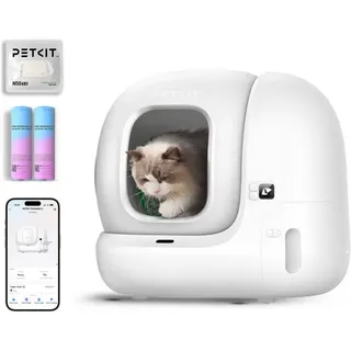 Pura Max 2 Selbstreinigende Katzentoilette 76l Mit App-steuerung,xsecure Sicherheitssystem,geruchs- & Auslaufschutz Für Mehrkatzenhaushalte - Petkit