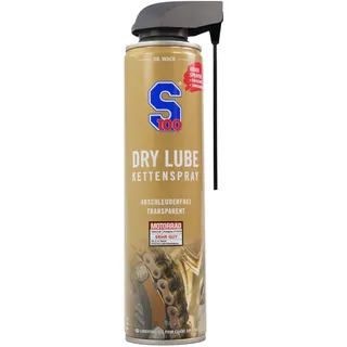 S100 Dry Lube Kettenspray 400 ml weiss für Männer