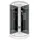 AcquaVapore D10-13T1 Fertigdusche 90 x 90 Schwarz ESG