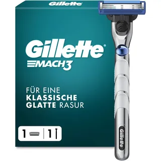 Gillette MACH3 TURBO Nassrasierer + 1 Klinge