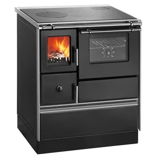 Wamsler Festbrennstoffherd K 176F/A-70 Rechts schwarz
