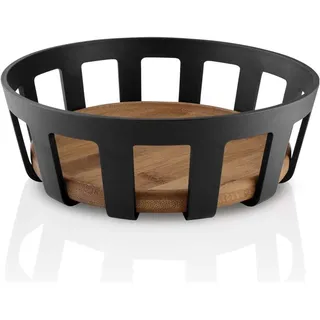 eva solo Nordic Kitchen Brotkorb Bambus Schwarz