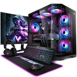Vibox VII-212 Gaming PC Set Komplett • Monitor 27 Zoll • Intel Core i7 12700KF 5,0GHz • Nvidia RTX 5090 32GB • 32GB RAM • 2TB NVMe SSD • Windows 11 • WLAN