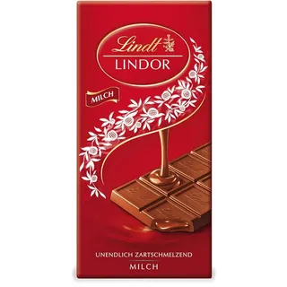 Lindt Lindor Milch unendlich Zartschmelzende Schokolade 100 g