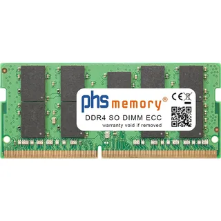 PHS-ELECTRONIC PHS-memory RAM Speicher kompatibel mit Synology DiskStation DS723+ DDR4 SO DIMM ECC 2666MHz PC4-21300E