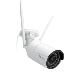Reolink 5MP WLAN Kamera Outdoor, 2,4GHz/5GHz WLAN CCTV IP Kamera Aussen mit Person/Auto/Tiererkennung, IP67 Wetterfest, Nachtsicht, Bewegungsmelder, SD-Kartenslot, Zeitraffer, Außenkamera RLC-510WA
