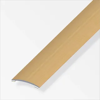 alfer Übergangsprofil 0.9 m, 40 x 5 mm Alu beschichtet sublimiert buche