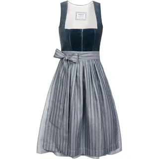 Edelnice Midi Dirndl Veronika blau 38