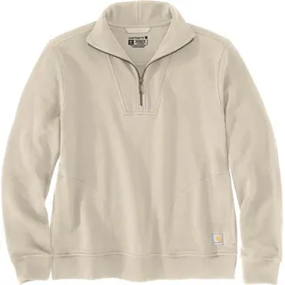 CARHARTT Fiber Series Half-Zip, Sweatshirt Damen - Weiß - S