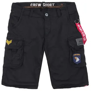 Alpha Industries Crew Patch Kurze Hose Black 30