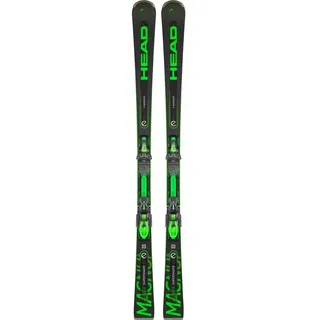 Head Supershape e-Magnum Schwarz/Grau 170 cm
