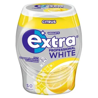 Extra Professional White Citrus Kaugummi 50 Stk 70 g