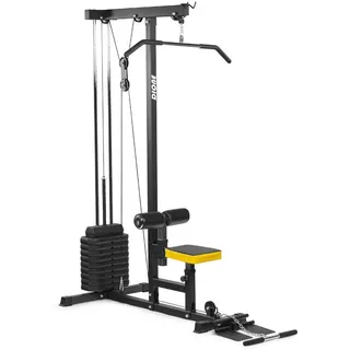 Dione LT60 - Latzugstation - Latzugturm - Homegym - Mit 60kg Trainingsgewicht - Erweiterbar bis zu 90 kg