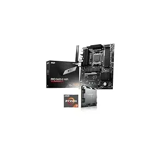 Aufrüst-Kit Bundle Ryzen 7 7800X3D Prozessor, 8 GB DDR5, MSI PRO B650-S WiFi Mainboard, be Quiet! Dark Rock 5 (zusammengebaut inkl. Bios Update + Funktionskontrolle)