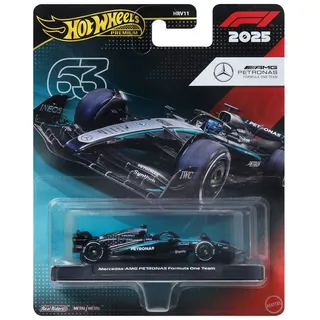 Mattel Hot Wheels Premium F1 - Team Mercedes Benz Driver 1