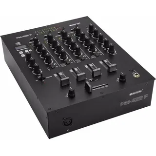 Omnitronic PM-422P 4-Kanal-DJ-Mixer mit Bluetooth und USB-Player