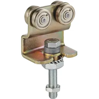 Helm Rollapparat HELM 186 zweipaarig, mit Drehlager, Stahl gelb