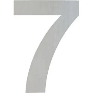 HOPPE OA-Hausnummer E600-609 Ziffer 7 Edelstahl matt