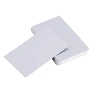 50 Stücke Metall Visitenkarten Blank Gravierte Aluminiumlegierung Dicke für Kunden DIY Karten 5 Farben(Silber)