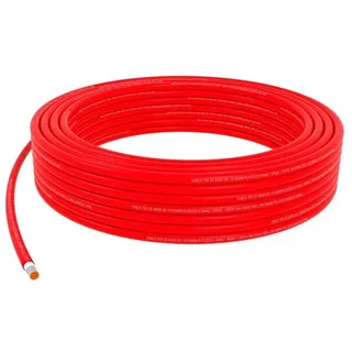avoltik Solarkabel 6mm2 Solarleitung PV Kabel Verbindungskabel 5m - 100m Solarkabel, (1000 cm), RoHS-Konform ; Schutzklasse: IP67 rot