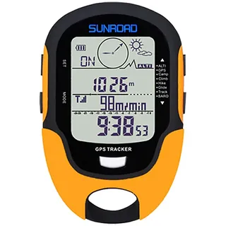 AMTAST Digital Höhenmesser Tragbarer Kompass mit Wettervorhersage Multifunktions Höhenmesserbarometer für Wandern, Camping, Wohnwagen und Outdoor-Aktivitäten