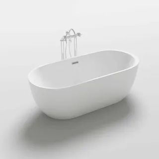 Home Deluxe Codo freistehende Ovalbadewanne 80 x 170 cm
