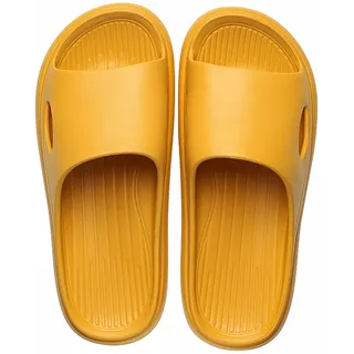 YIzdegg Badelatschen Damen Herren Wolkenschuhe Badeschuhe Badeschlappen Rutschfeste Dusch Pantoletten Sommer Cozy Slides Schlappen Weich Stretch Barfuß Sandalen Strandurlaub, Sauna, Dusch - 42/43 EU