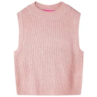 vidaXL Kinder Kapuzenpullover mit Reißverschluss Sweatjacke Kapuzenjacke Hellrosa 104