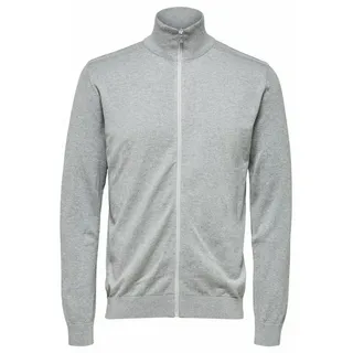Selected Strickjacke 'Berg' - Grau - S