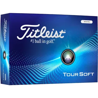 Titleist Tour Soft Golfbälle white