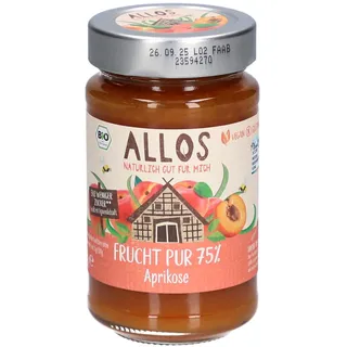 Allos Aprikose Frucht Pur bio