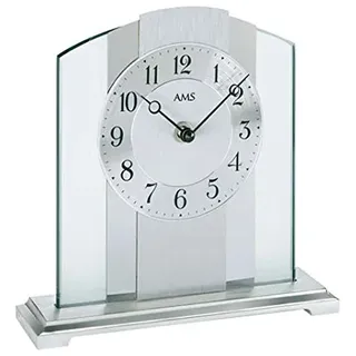 AMS Moderne Tischuhr mit Quartzwerk, batteriebetrieben - Modern Style 1120