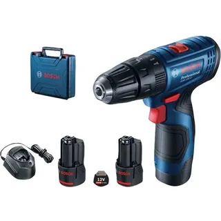 Bosch GSR 120-LI Professional inkl. 2 x 2 Ah + Koffer 06019G8000