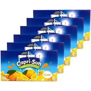 Capri-Sun - 6er Pack Capri Sonne Orange  Vorteilspack (10X0.2 Liter) 60 Stück