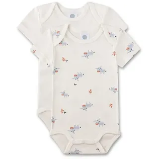 Sanetta 2er-Pack Bodys kurzarm Esel