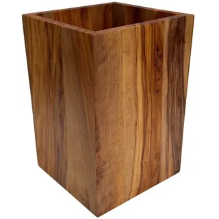 medina mood Kochbesteckhalter "The Cube" Zeitloser Küchenutensilienhalter aus Olivenholz, (1-tlg)